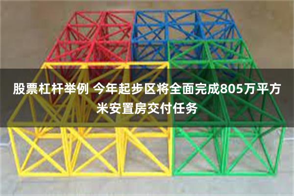 股票杠杆举例 今年起步区将全面完成805万平方米安置房交付任务