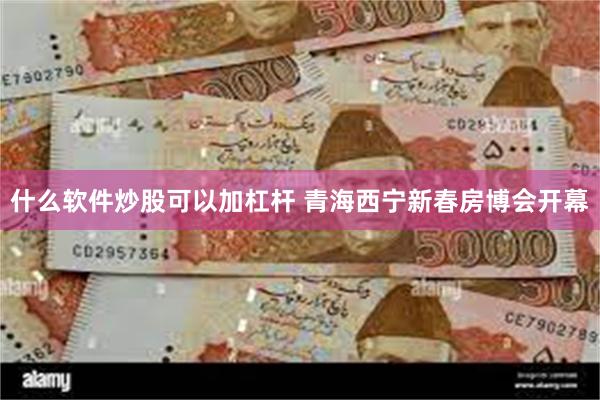 什么软件炒股可以加杠杆 青海西宁新春房博会开幕