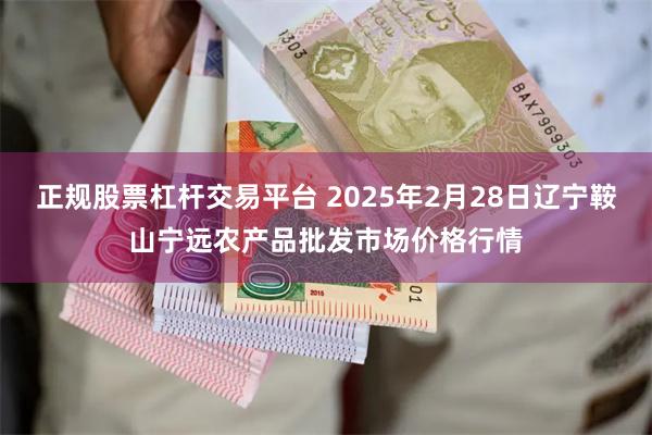 正规股票杠杆交易平台 2025年2月28日辽宁鞍山宁远农产品批发市场价格行情