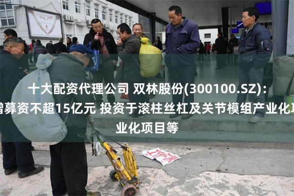 十大配资代理公司 双林股份(300100.SZ)：拟定增募资