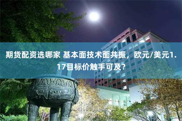 期货配资选哪家 基本面技术面共振，欧元/美元1.17目标价触